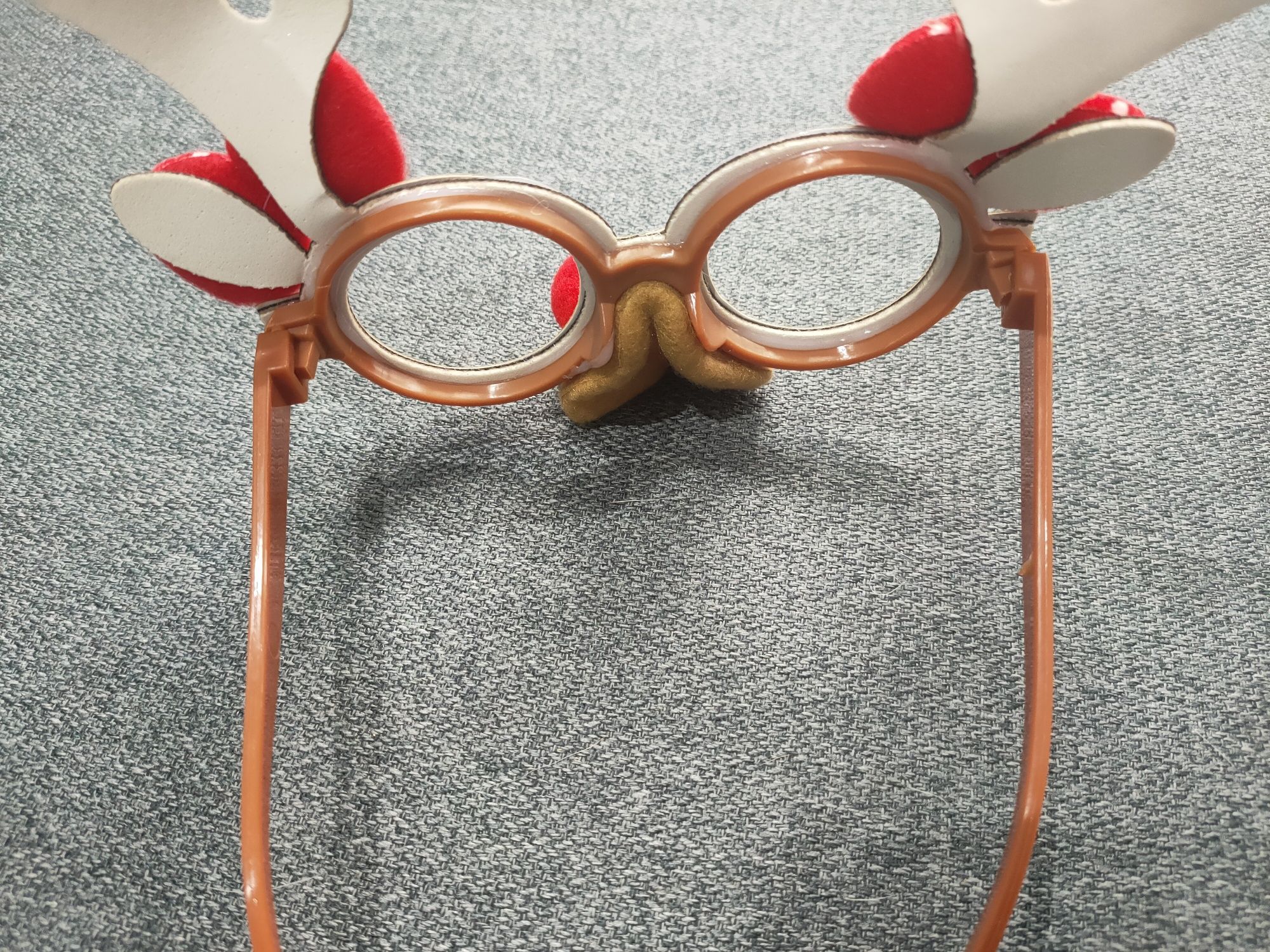 Okulary świąteczne Rudolf
