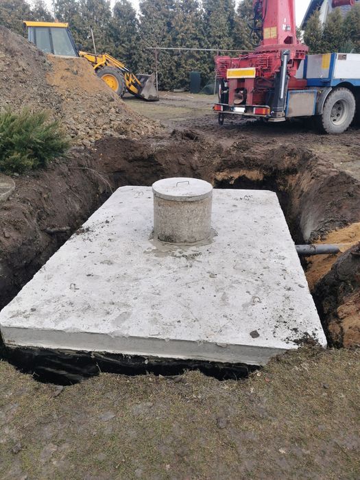 Zbiornik betonowy 8m3 na szambo deszczówkę gnojówkę nieczystości kanał