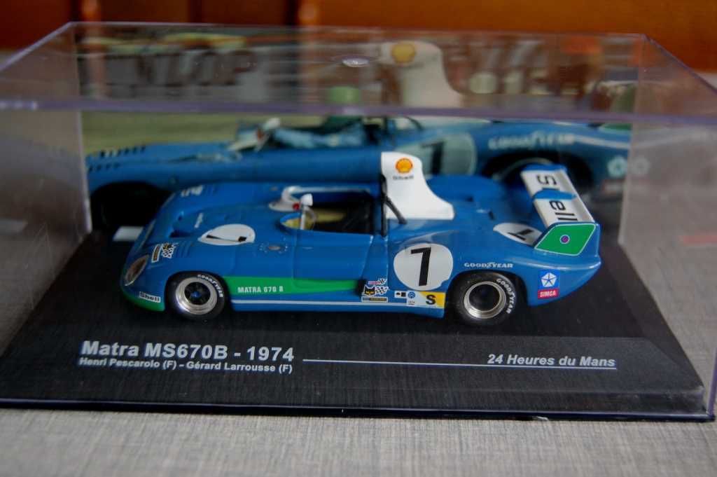 Altaya 1:43 Matra-1974, Le Mans машинки, модели