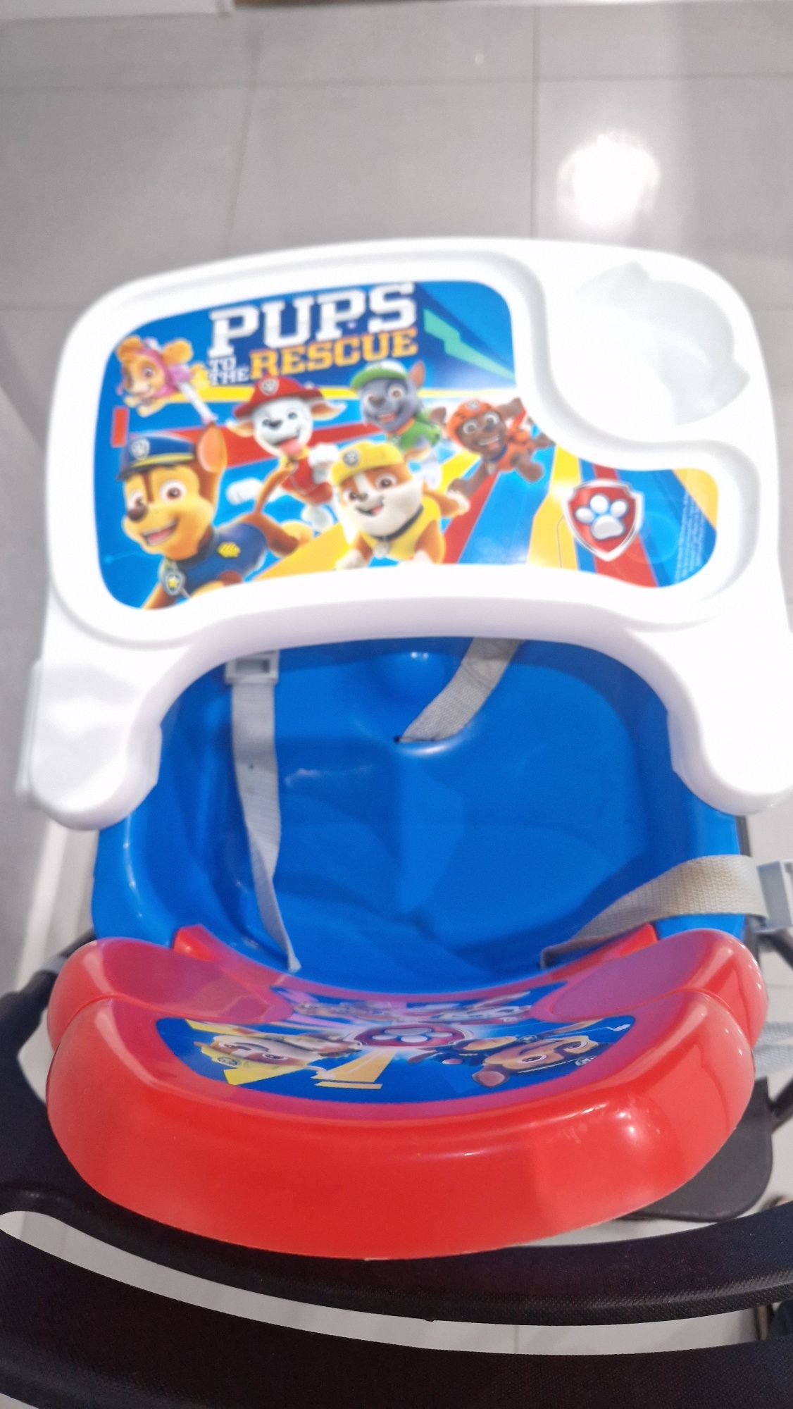 Krzesełko do karmienia Psi Patrol nakladane na krzesło