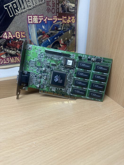 Retro Karta graficzna ATI 3D RAGE II + DVD