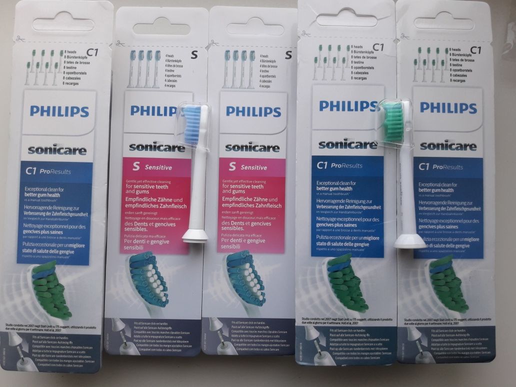 Змінні насадки Philips Sonicare W2,cids 3+,C2,С1,inter care,S Фі