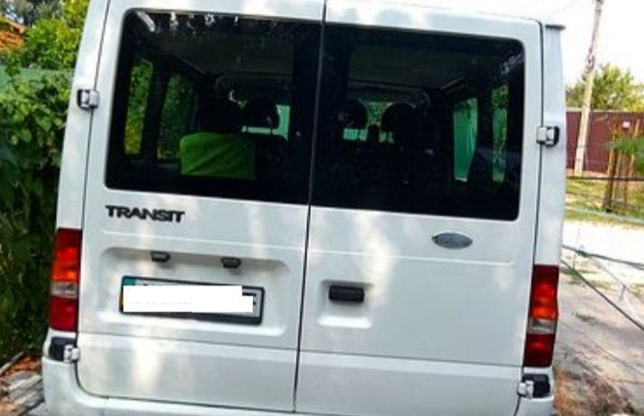 Заднее стекло левая распашонка Ford Transit Форд Транзит