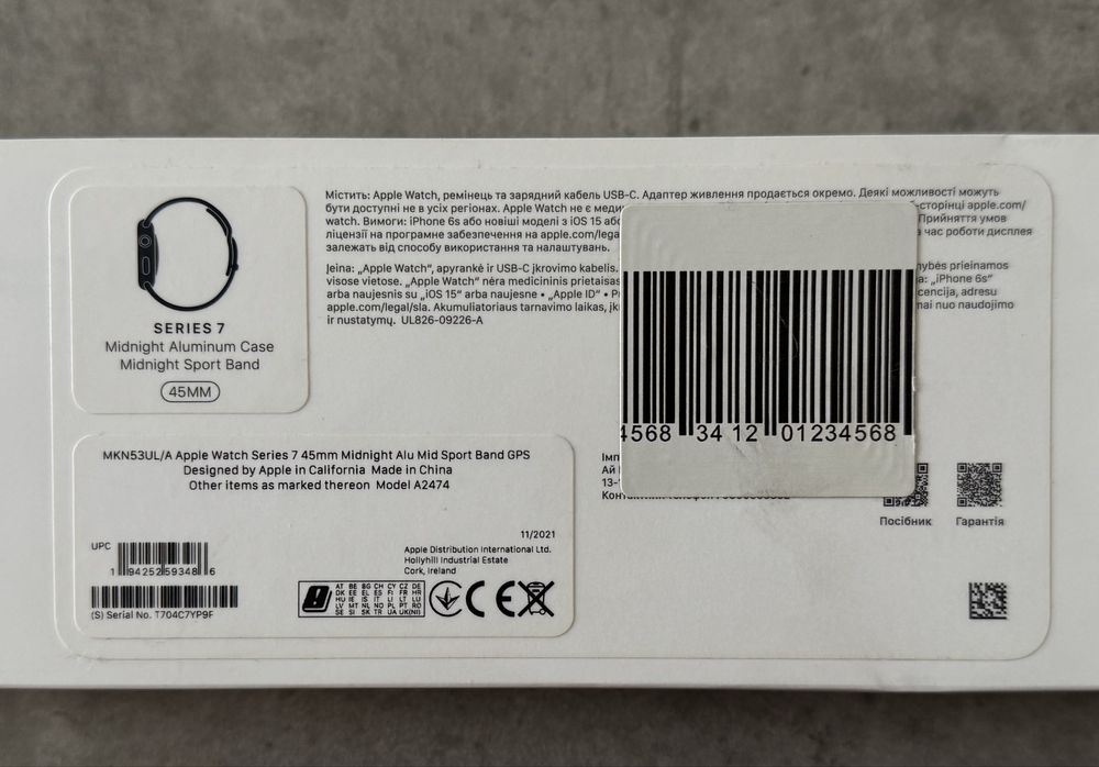 Apple Watch series 7 / 45mm