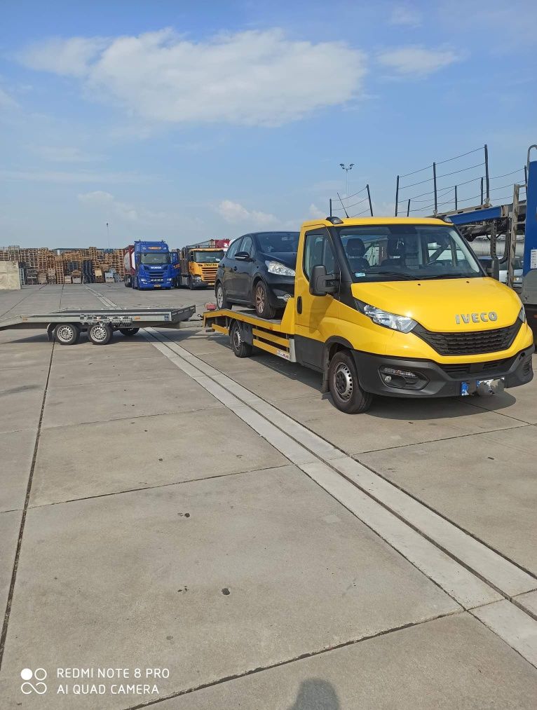 Pomoc drogową Transport aut maszyn 24/7