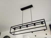 Lampa loft do jadalni