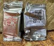 Два картриджа Lexmark 28 и Lexmark 29