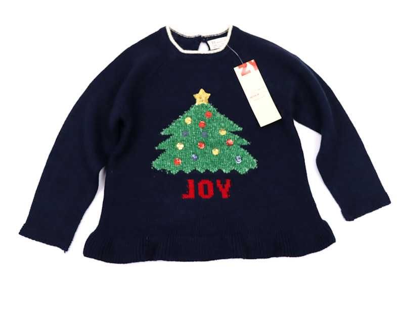 Sweter niemowlęcy świąteczny rozmiar 74/80