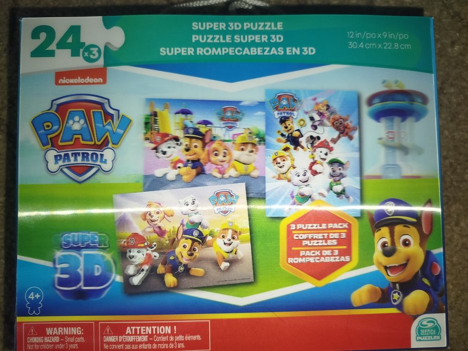 Пазли Щенячий патруль