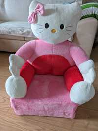 Fotel dla dziecka hello kitty