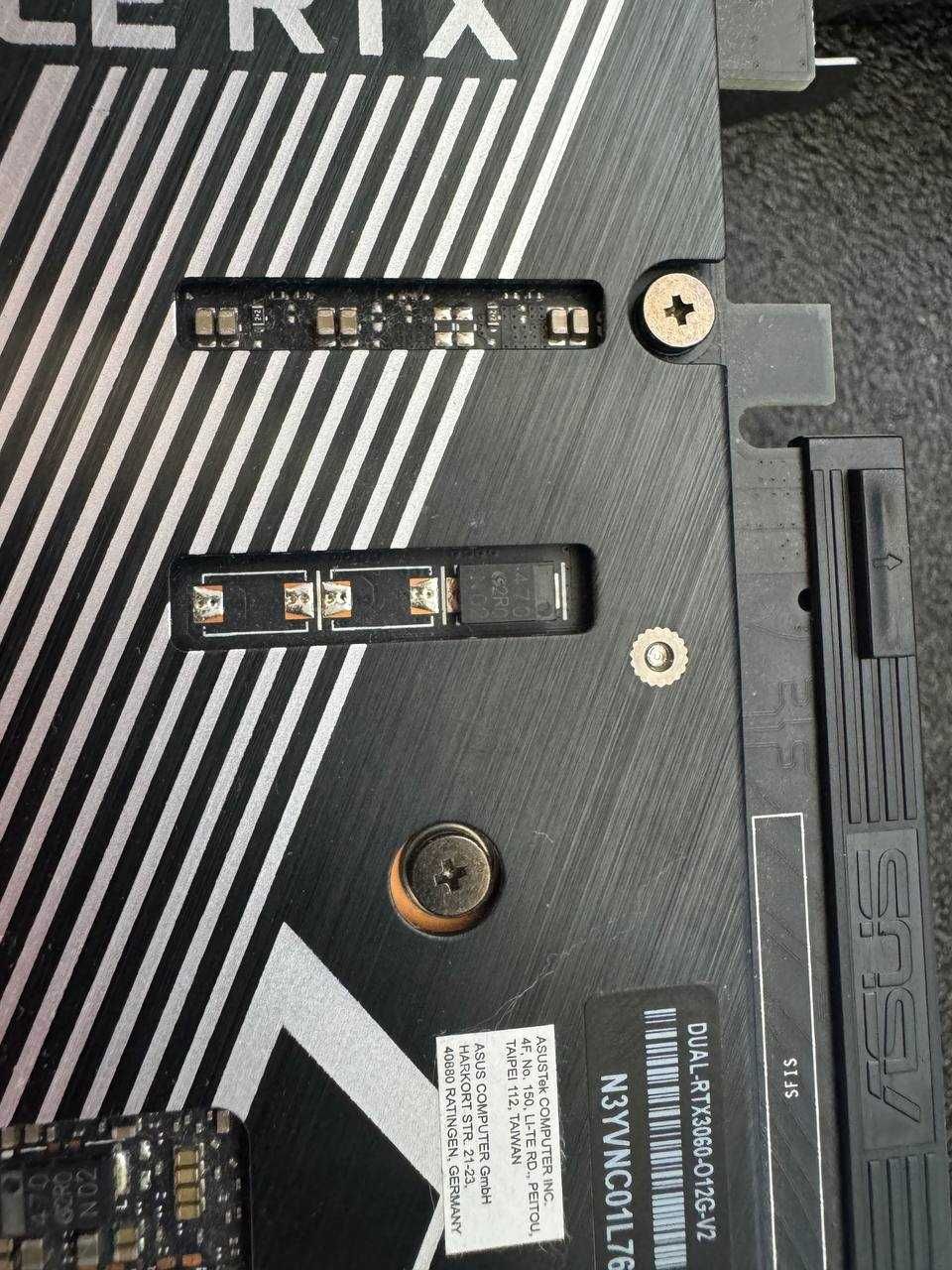 Відеокарта Asus GeForce RTX 3060 12GB GDDR6 Dual OC V2