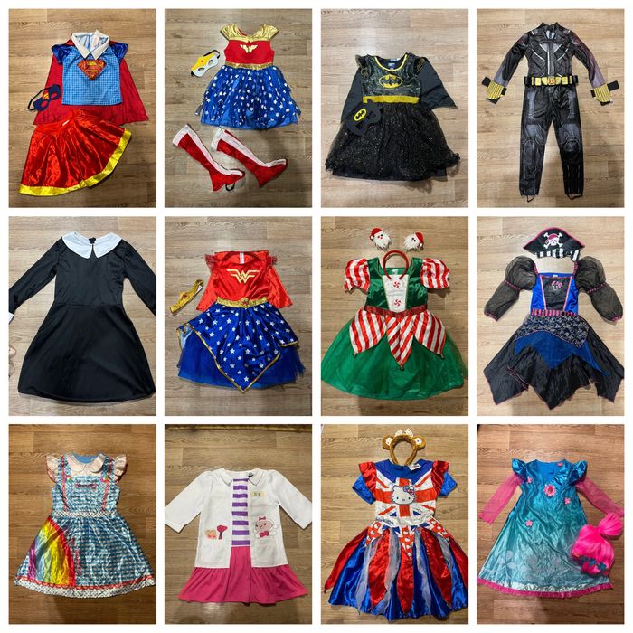 Платье для девочки на новый год 7-8 лет 122-128 см карнавальный костюм