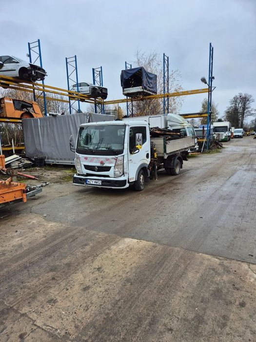 Renault MAXITY  WYWTOTKA na bliżniaku 2-gi Maxity kontener w cenie jednego