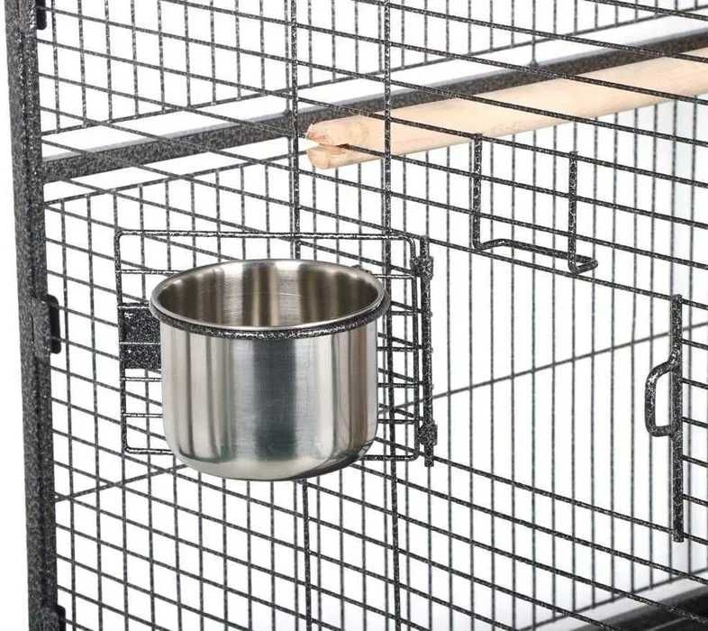 NOVO! Gaiola para Papagaio Com Poleiro