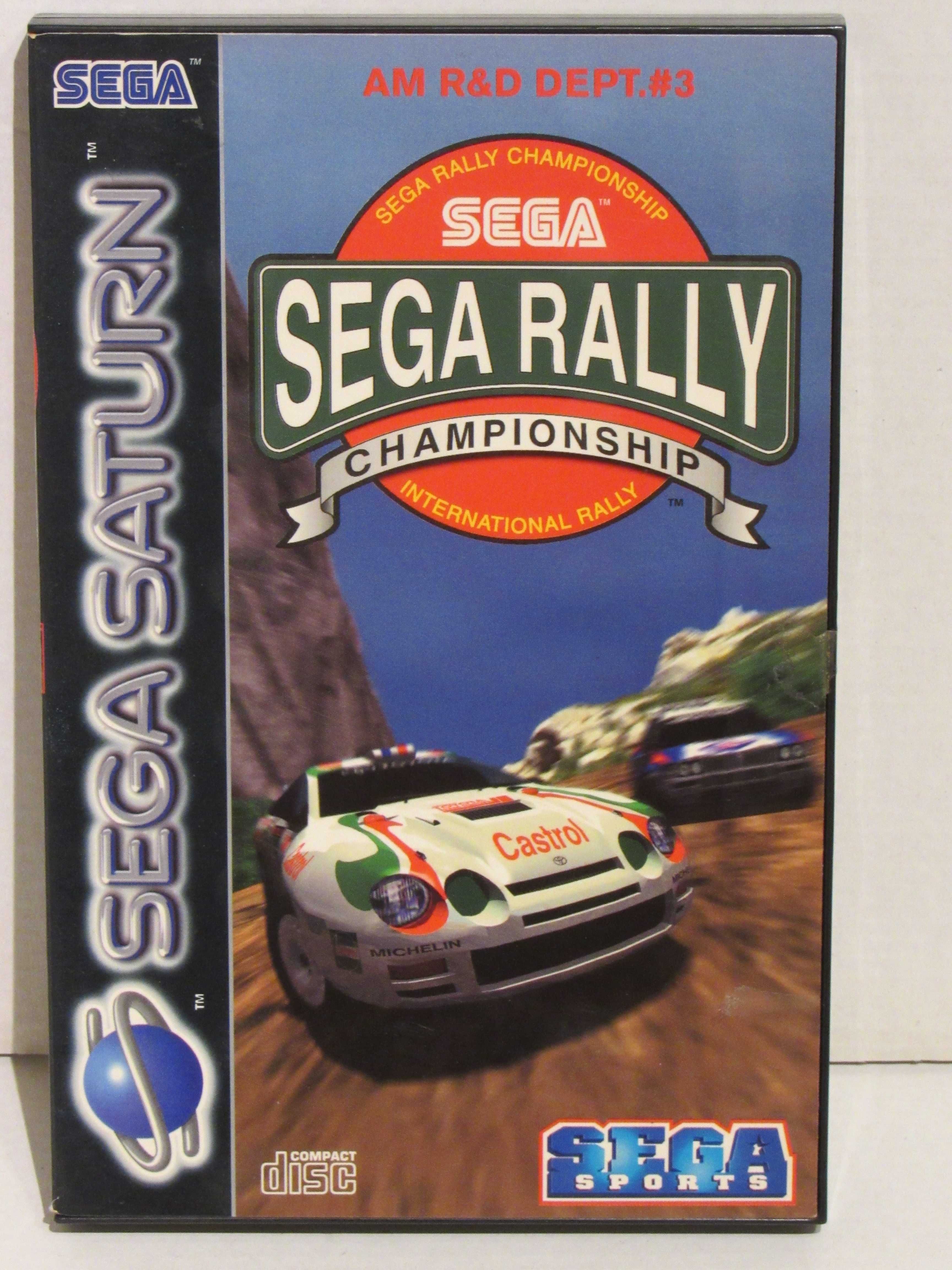 Jogo Sega Saturn Sega Rally Championship completo