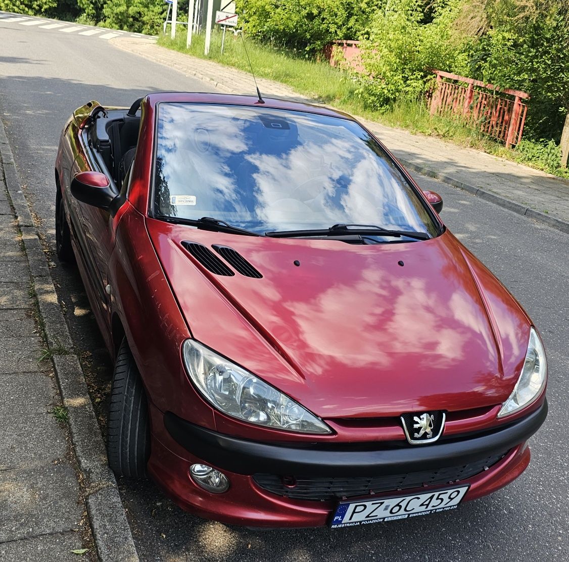 Peugeot 206 CC kabriolet 1,6 benzyna 110km 206cc cabrio