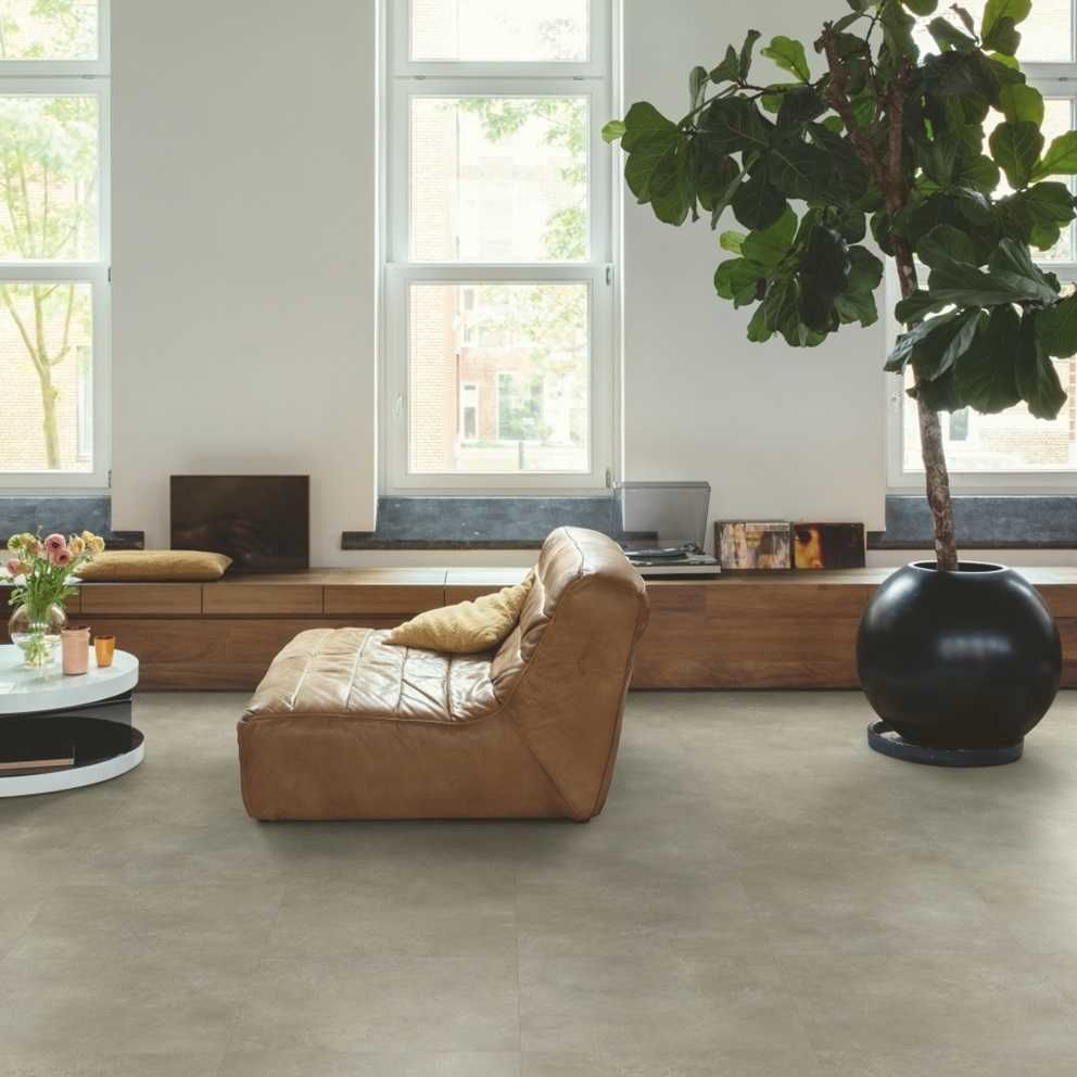 Panele winylowe Quick-Step Beton ciepłoszary gr 2,5 mm -25% od ręki