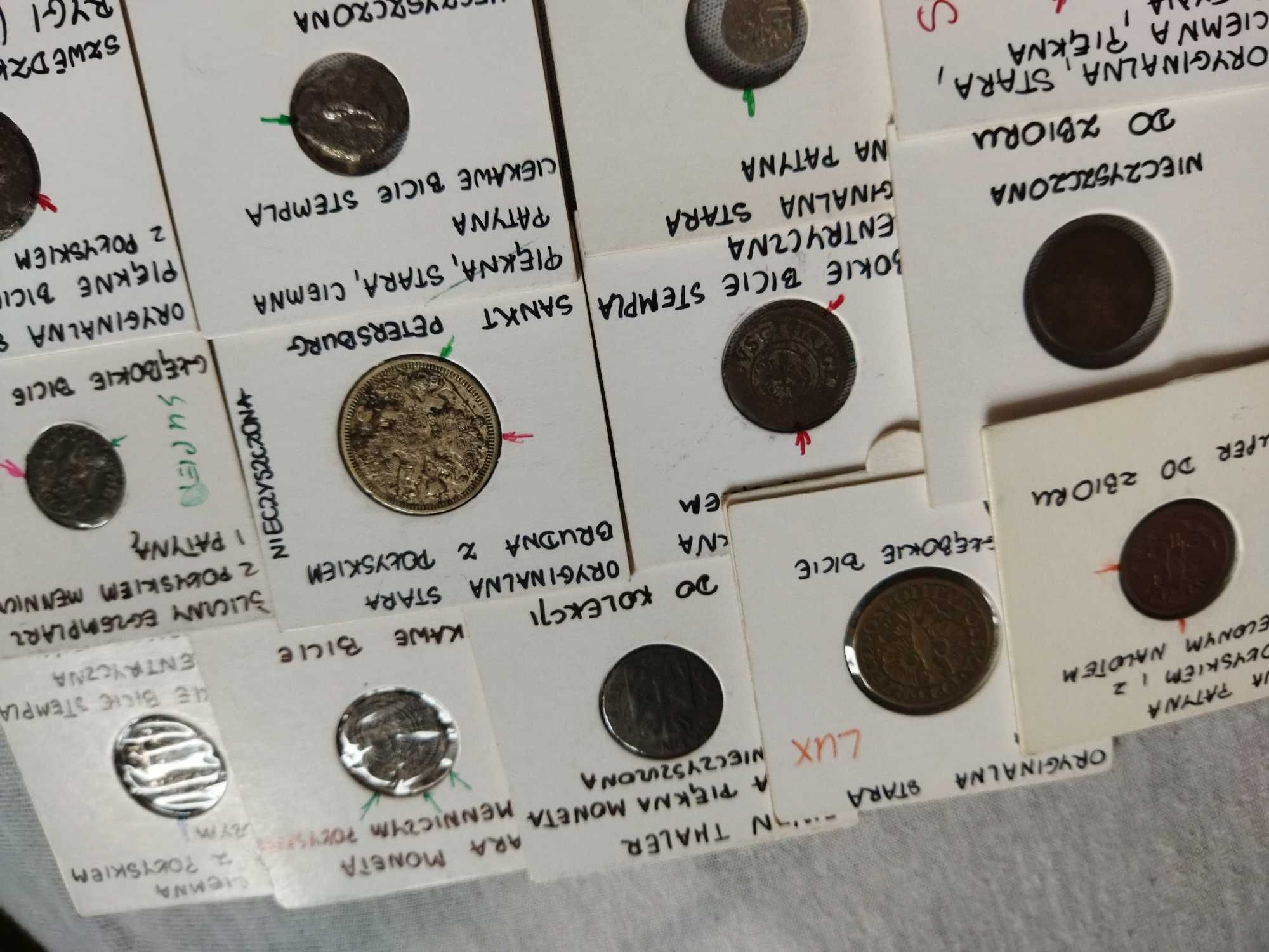 Stare monety ze zbioru.