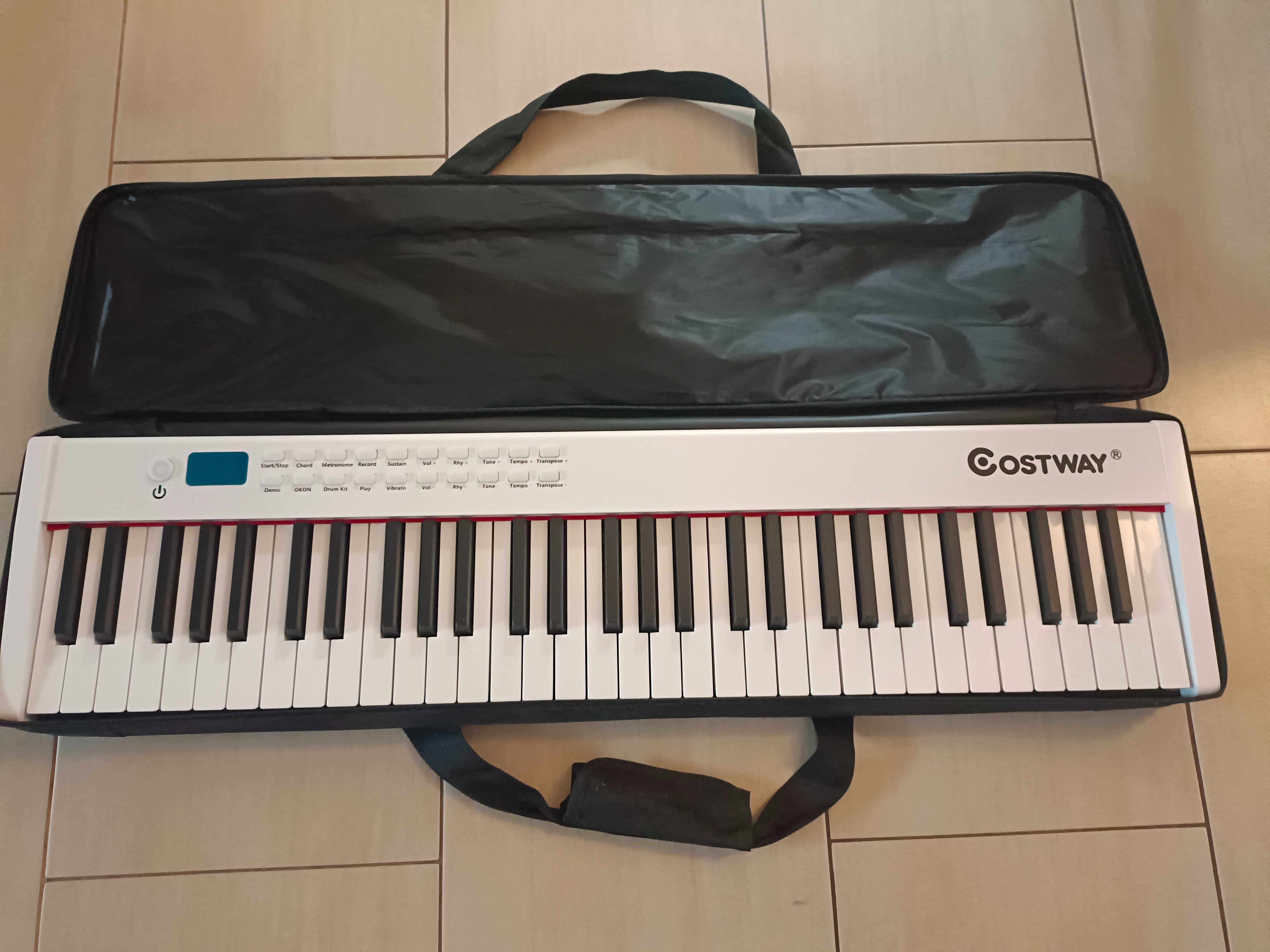 Keyboard Costway - pianino elektroniczne.