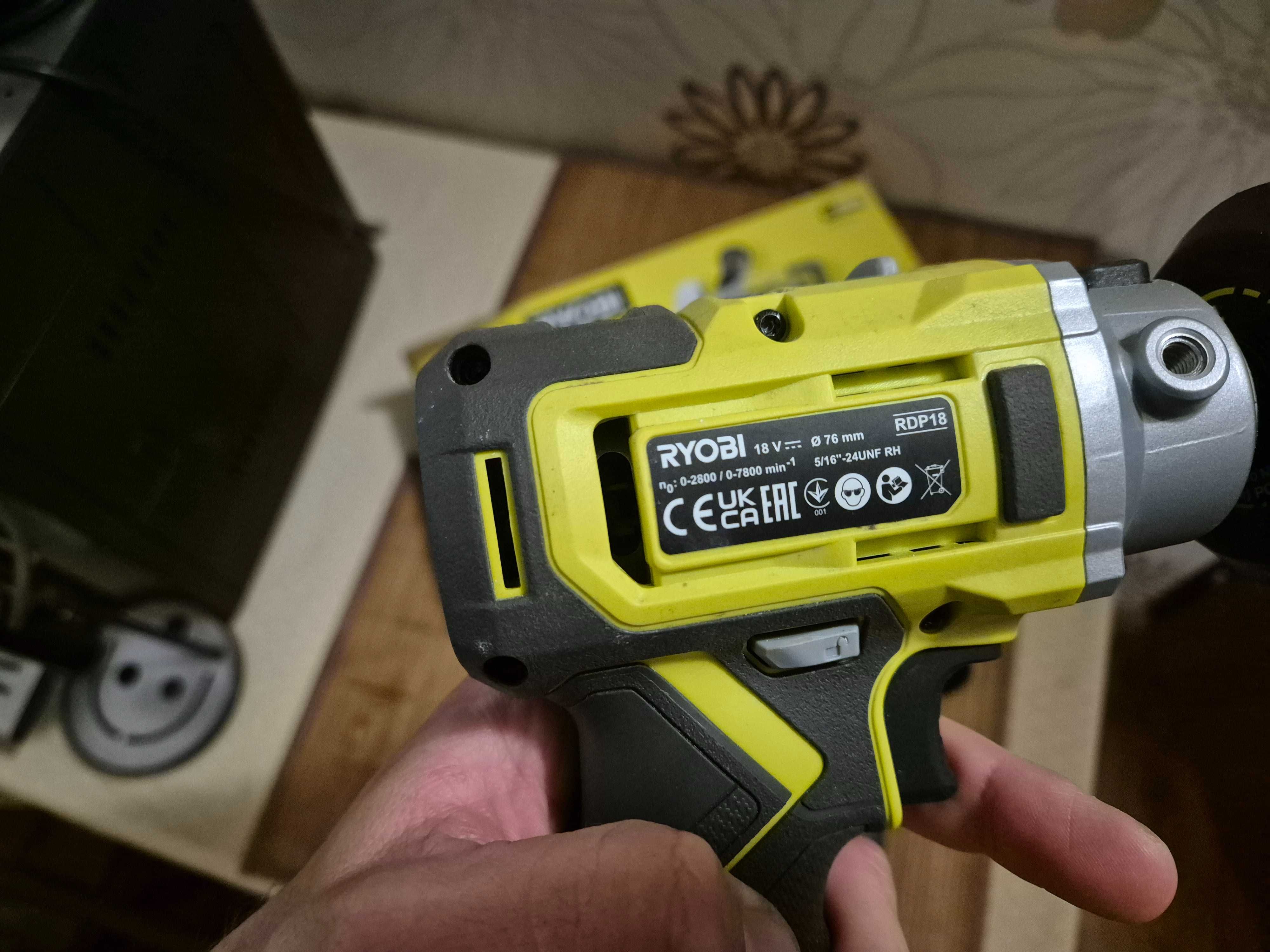 Polerka Ryobi RDP18 jak nowa gwarancja