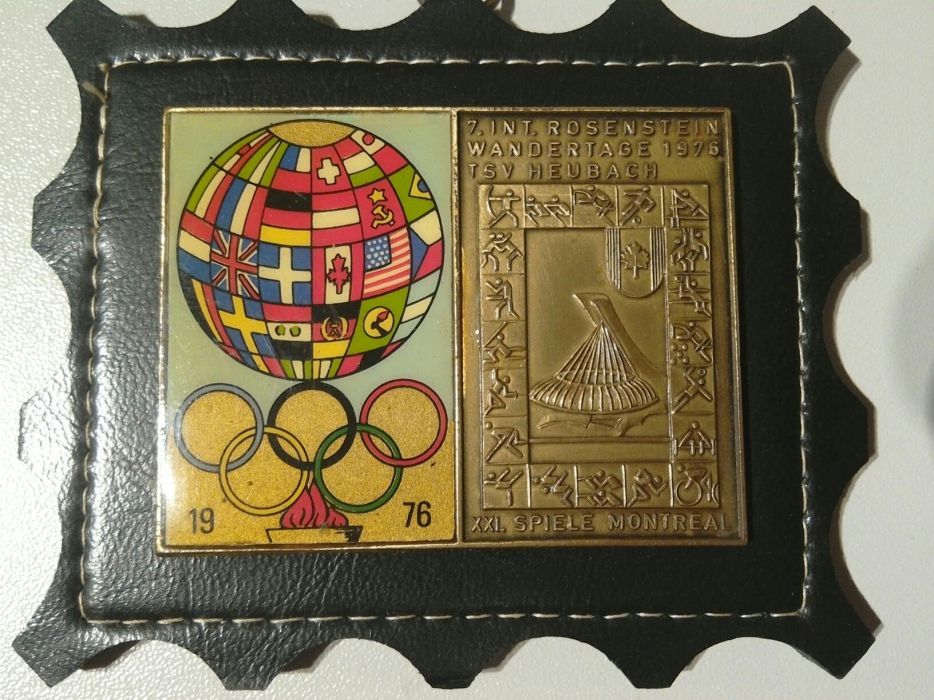 Emblemat z Olimpiady w Montrealu w 1976 r.