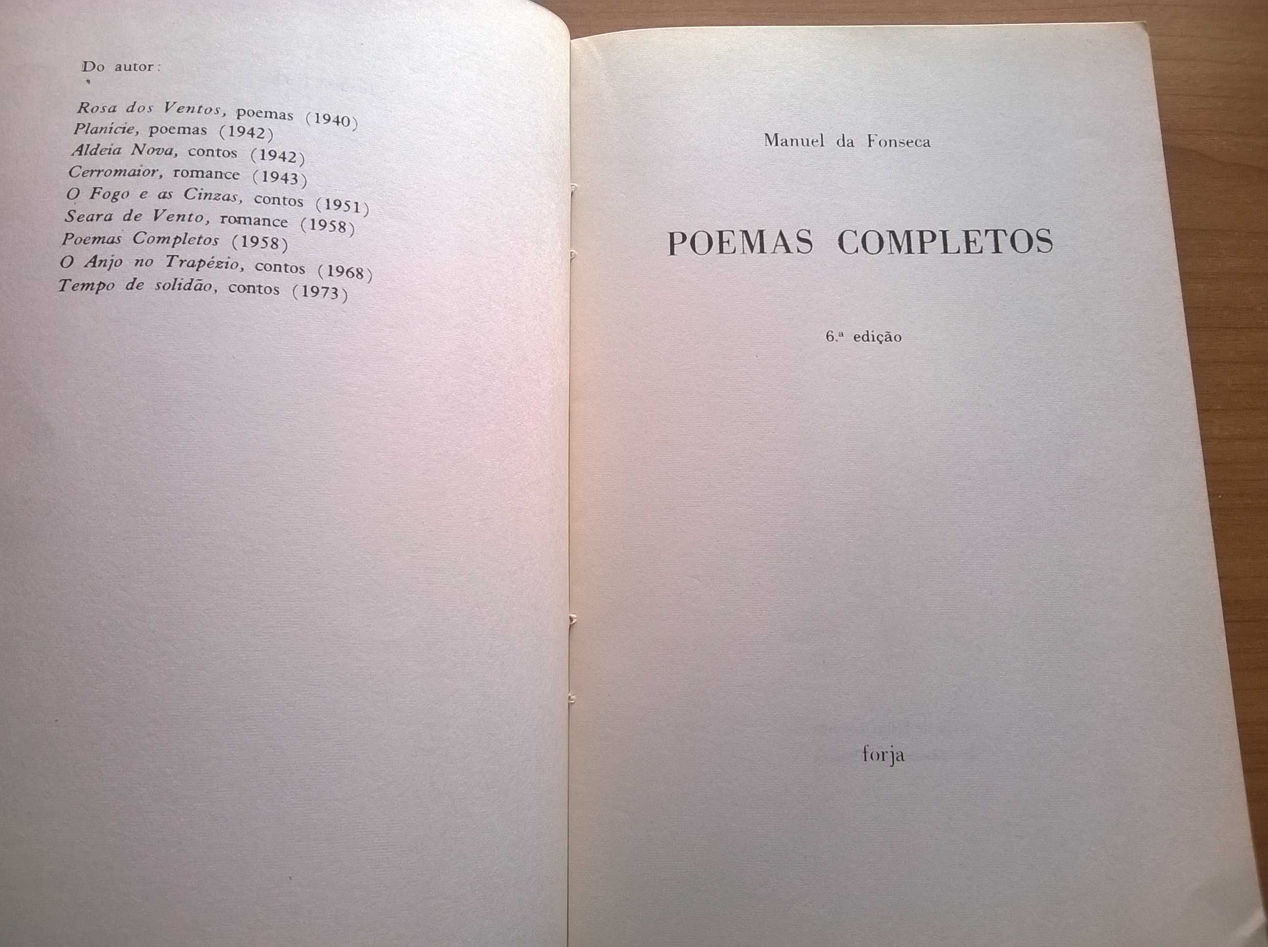 Poemas Completos - Manuel da Fonseca