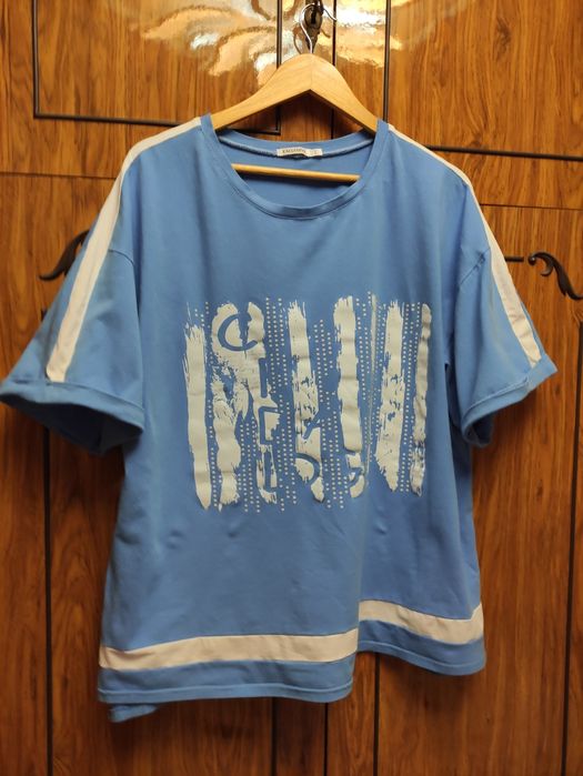 Женский костюм Ботал натуральный котон,голубой,раз-60-62 850гр Б.у.