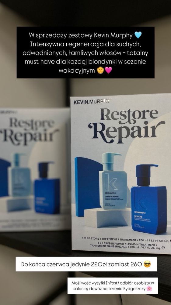 Zestaw ReStore od Kevin Murphy