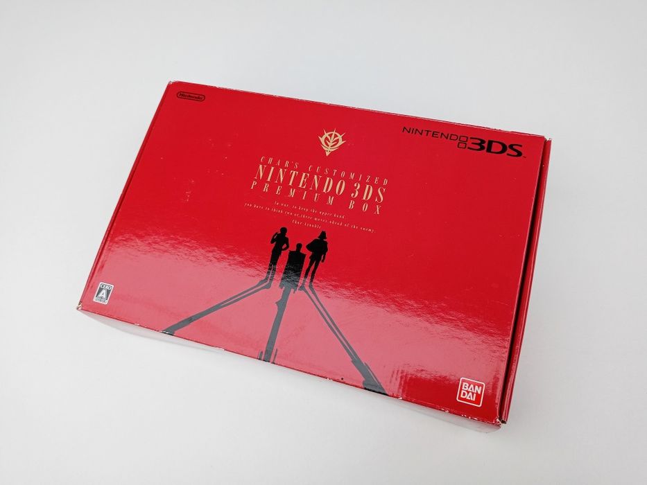 Char's Nintendo 3ds SD Gundam G Generation 3d premium box.