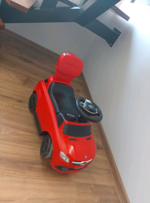 Jeździk 3 w 1 pchacz autko odpychacz Mercedes