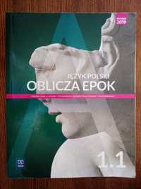 Książka Podręcznik J. Polski Oblicza Epok WSiP 1 LO podstawa i rozszeż