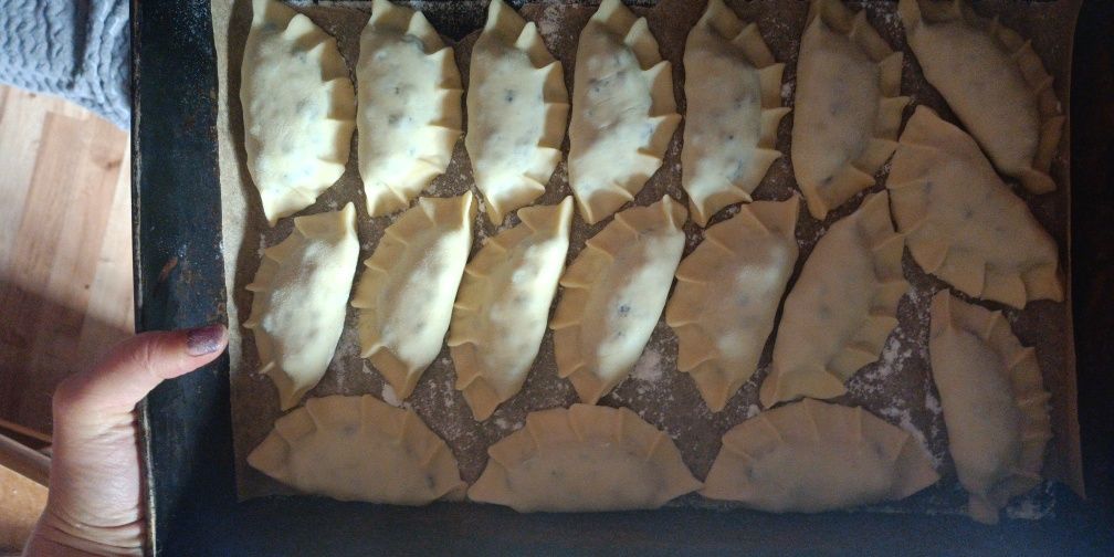 Pierogi z jagodami