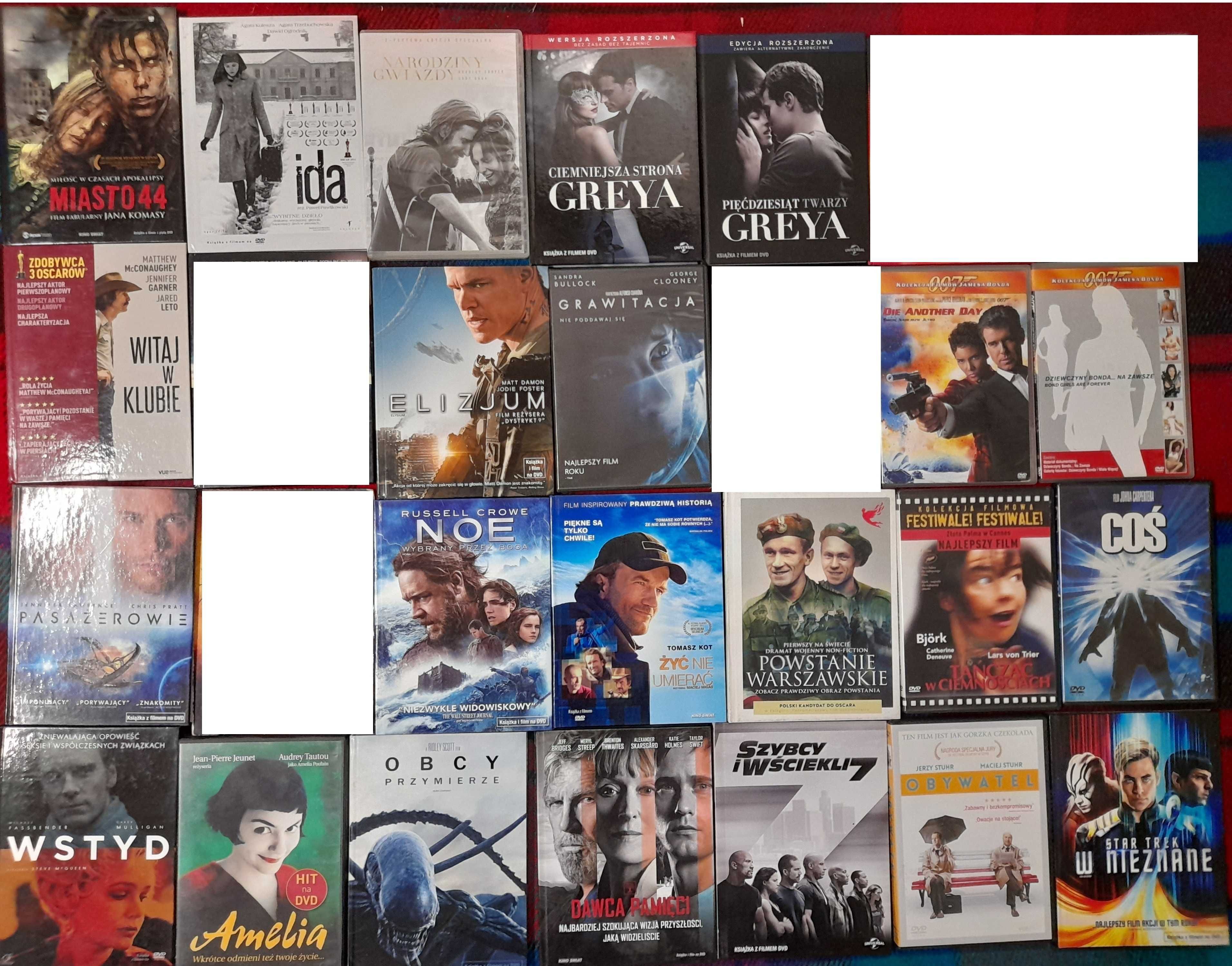 Filmy DVD polskie, zagraniczne