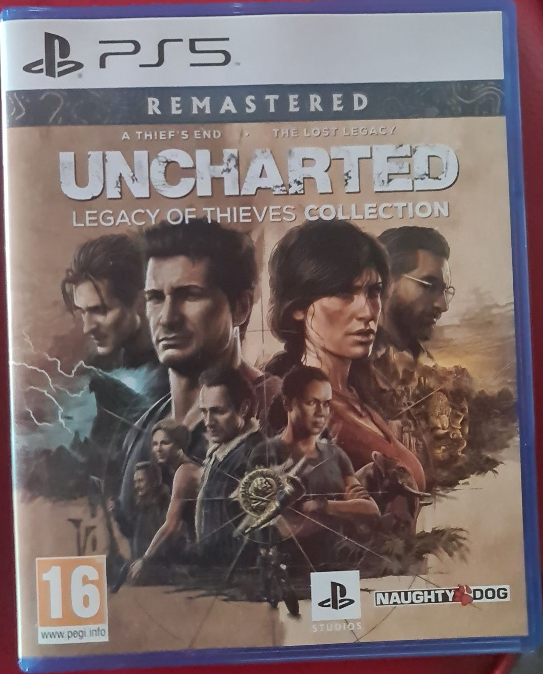 Uncarted remastered PS5