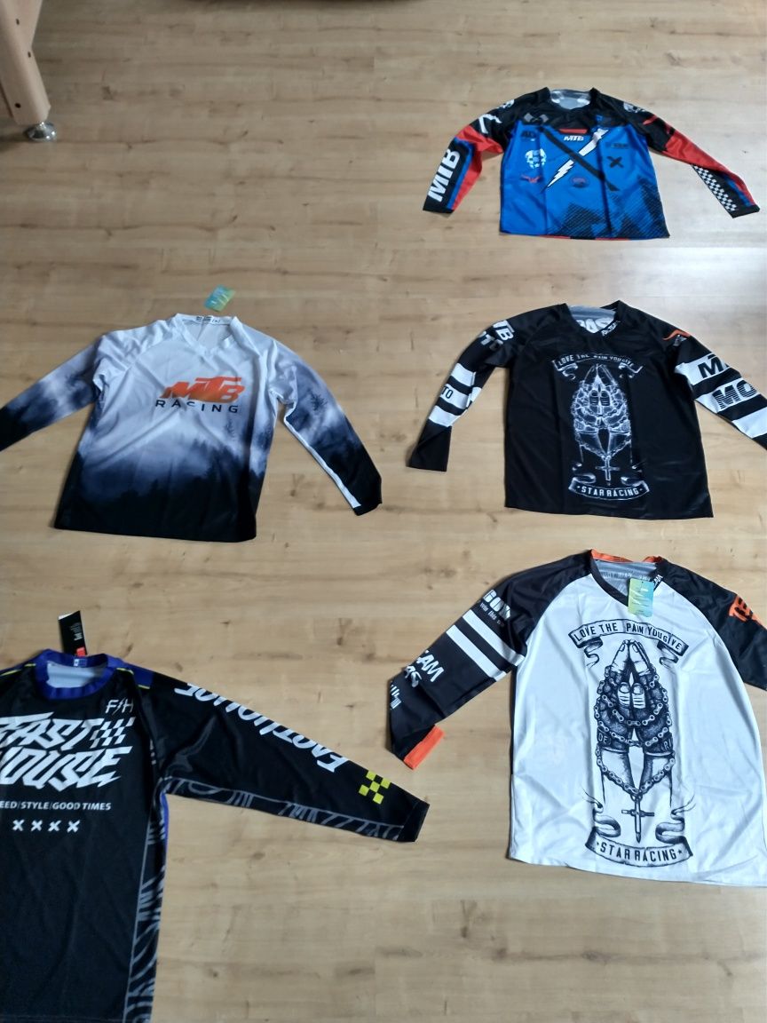 Koszulka mtb rowerowa / jersey / fr / dh / enduro S M L XL