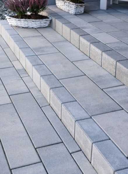 Obrzeże Palisadowe XL 8x40x50 krawężnik, palisada, stopień, murek grys