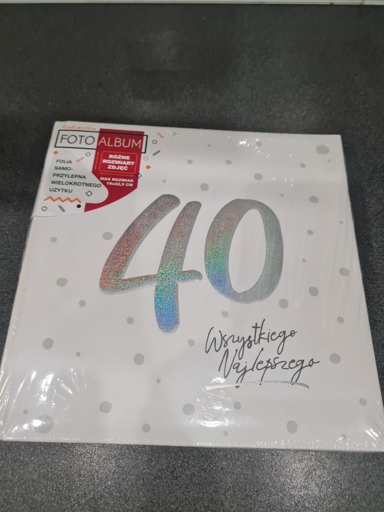 Nowy album na zdjęcia 40 lat pod folie