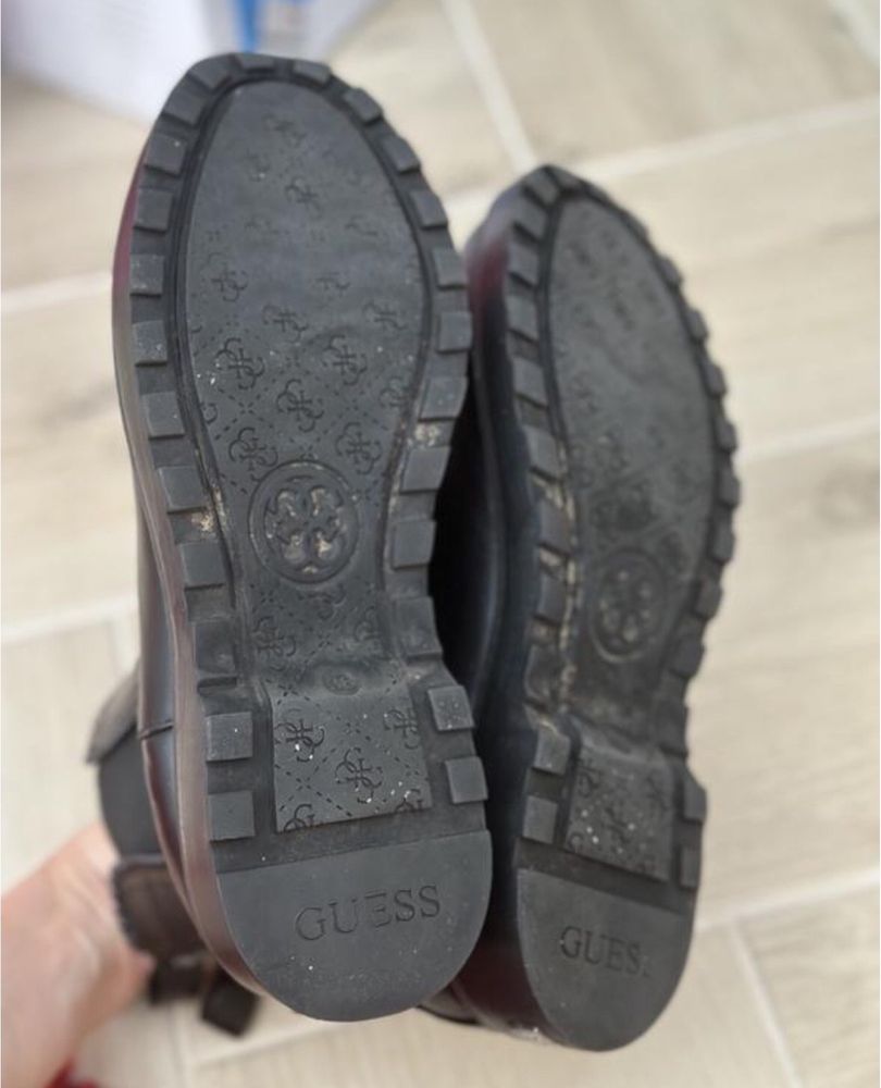 Челси гес guess кожаные ботинки