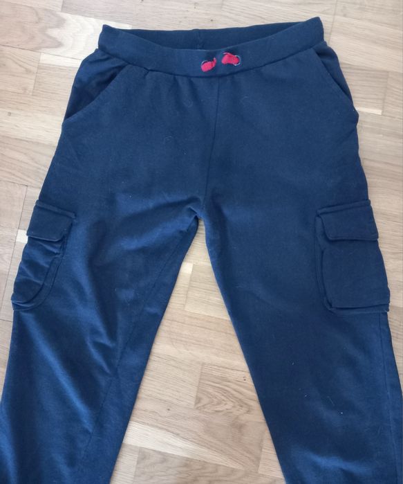 Spodnie 164 Granatowe dres