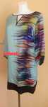 Tunika jedwab XL/XXL,ombre,inditex,vintage