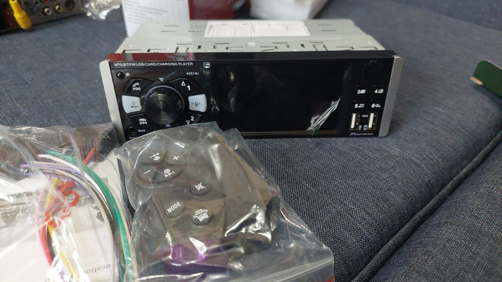 Автомагнитола Pioneer 4022- 4052- 4053 (4.1') ISO-BT