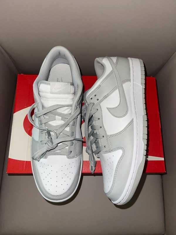 oryginale Nike Dunk Low Grey Fog 37.5