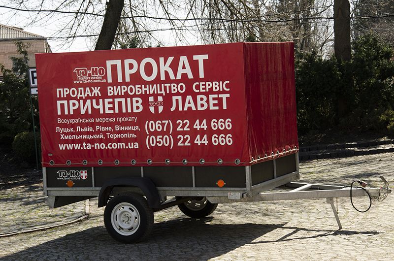 Оренда лавет, причепів / прокат, аренда лафет, прицепов