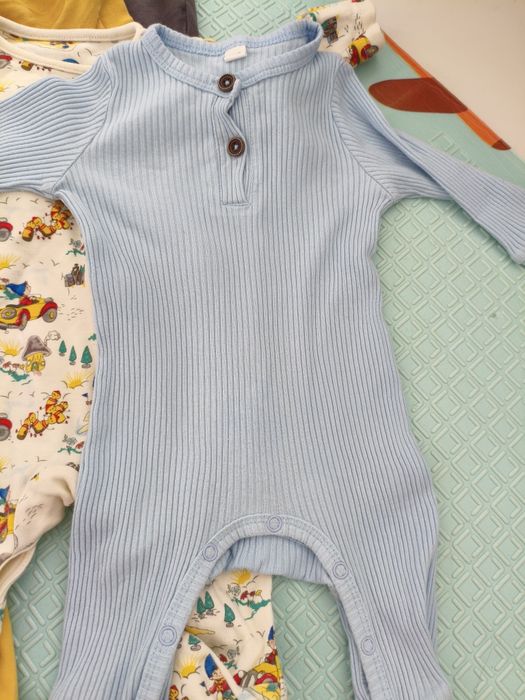 Pajacyki zestaw chłopiec 68