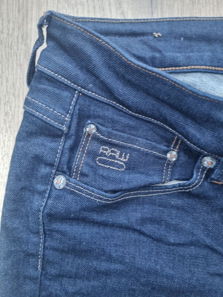 Spodnie g-star Raw granatowe 27/34