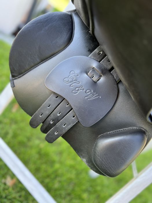 Siodło 17,5 M skokowe Daw Mag Ch&W exclusive Dawmag 17,5/32