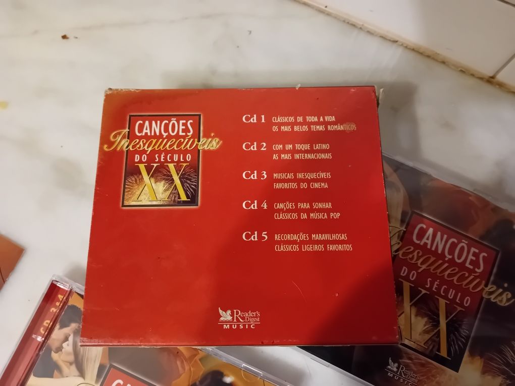 Colecção Cds Canções Inesquecíveis do Século XX