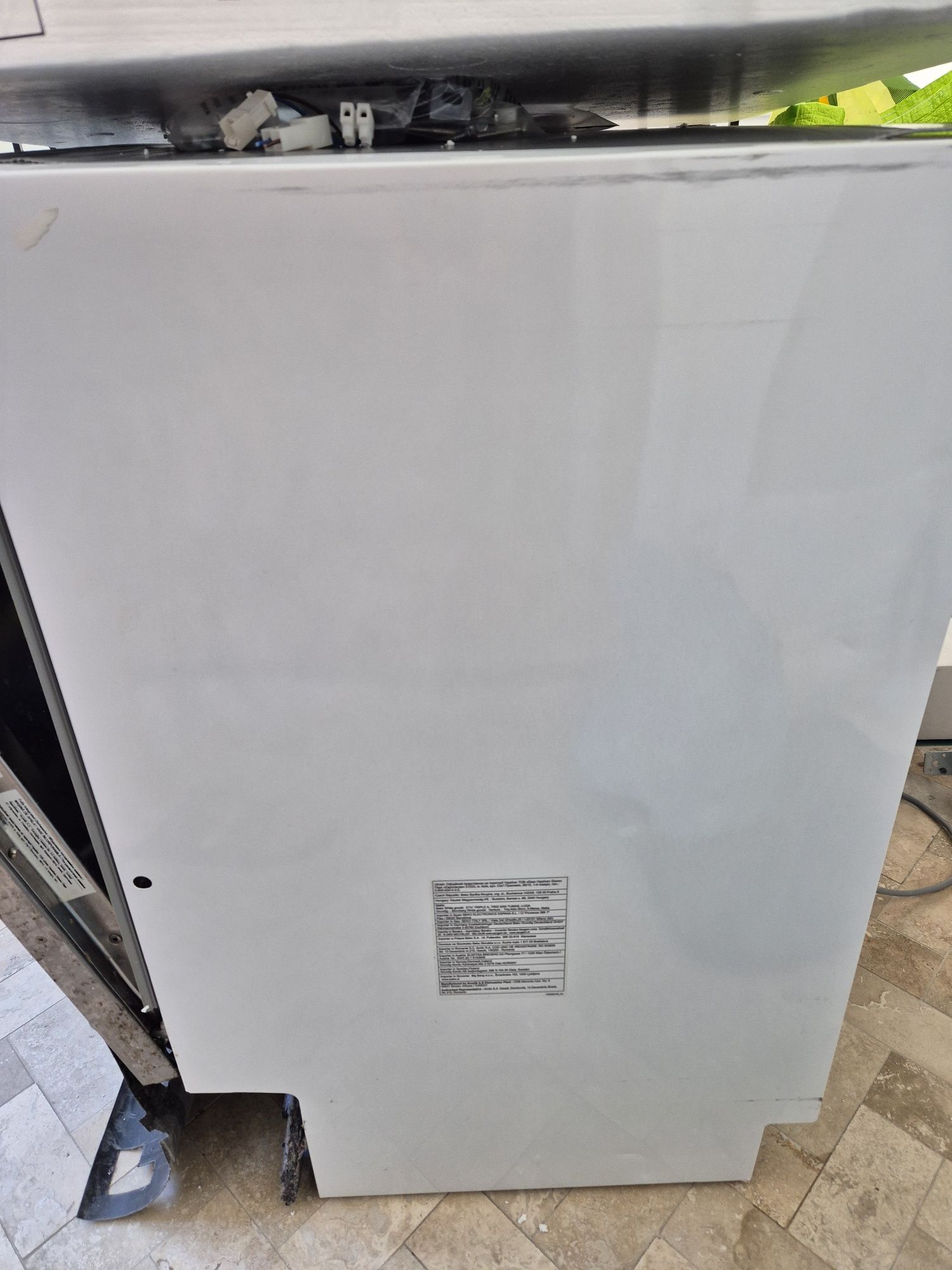 zmywarka Beko DIN38531D 60cm zabudowa do naprawy na części