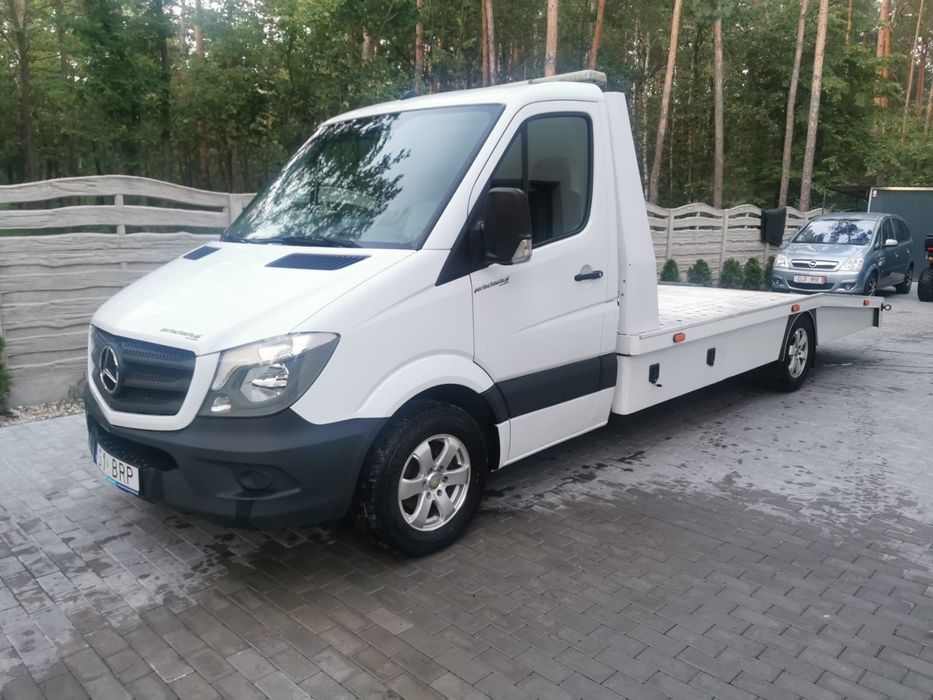 Mercedes-Benz SPRINTER 316  Stan Idealny, Wciągarka, Maxi, Pneumatyka