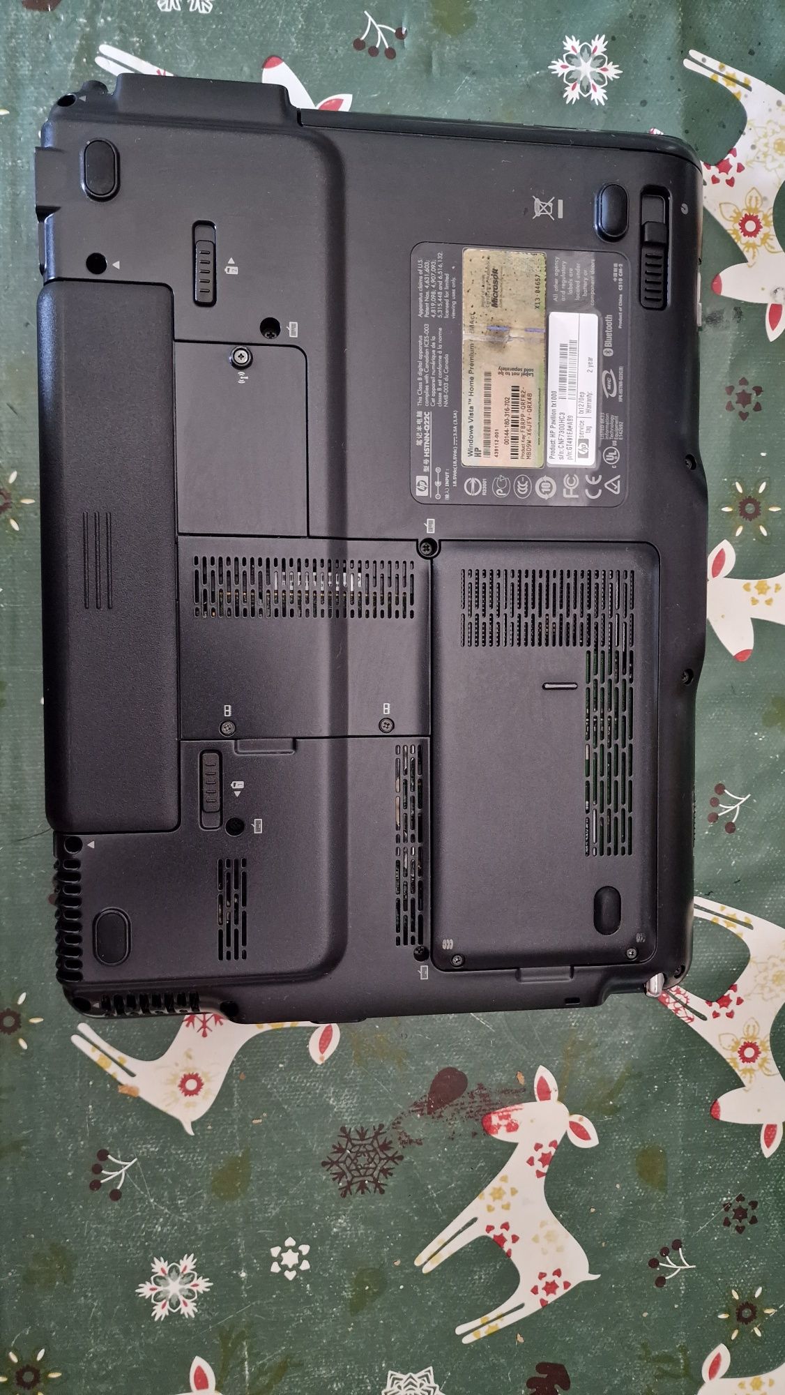 Portátil hp pavilion tx1000